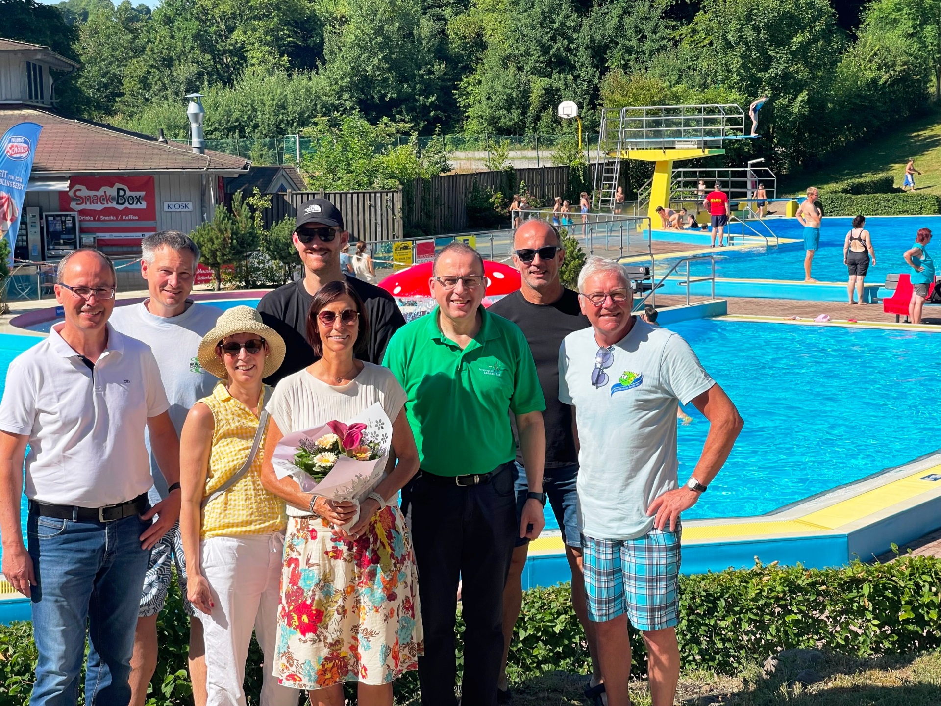 Fa. wolfcraft unterstützt Freizeitbad Brohltal Fa. wolfcraft unterstützt Freizeitbad Brohltal