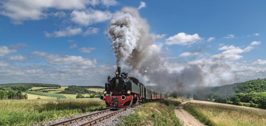 Auf der Steilstrecke Auf der Steilstrecke