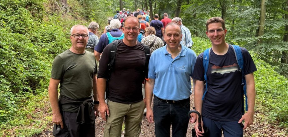 Wandern mit den Bürgermeistern