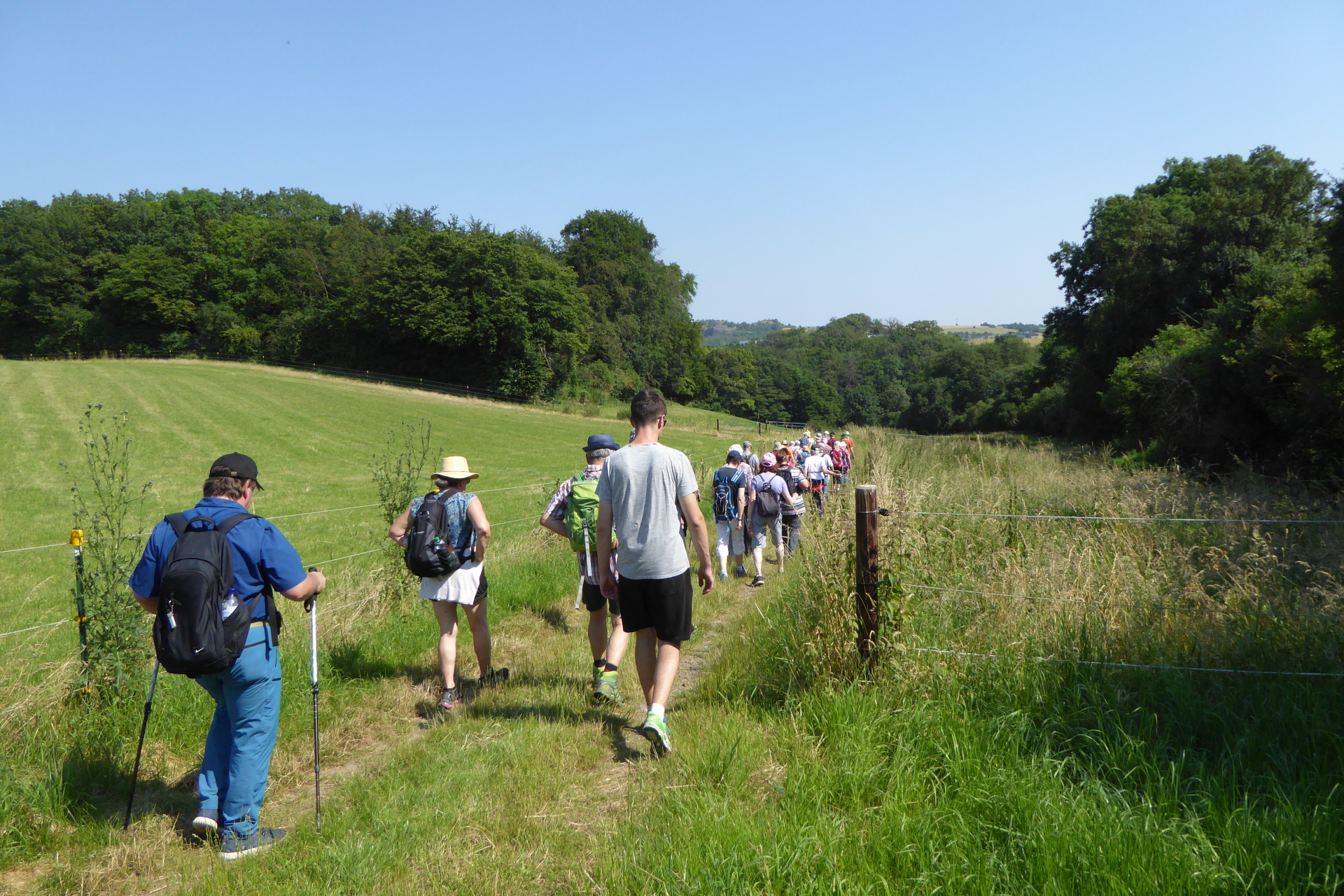 Wanderer unterwegs Wanderer unterwegs