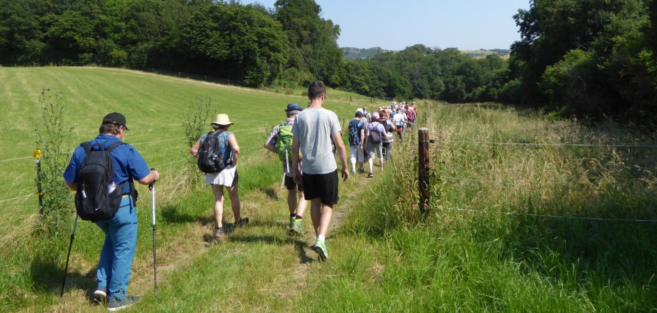 Wanderer unterwegs Wanderer unterwegs
