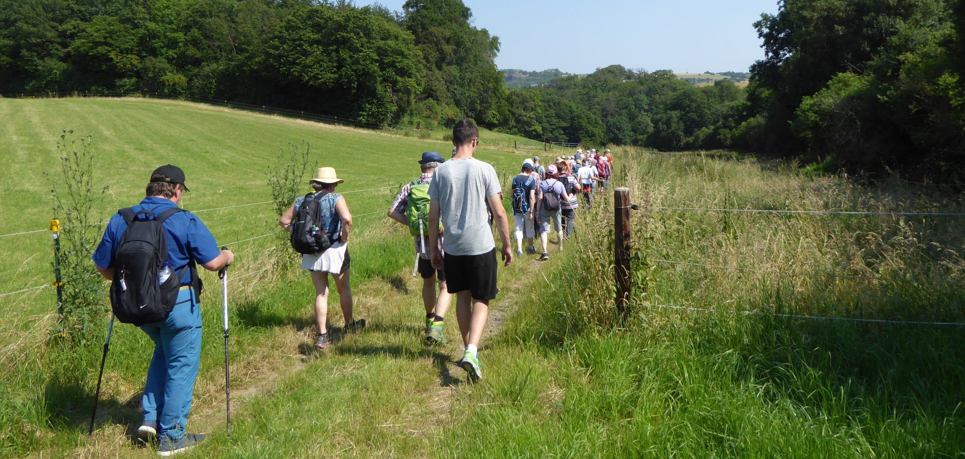 Wanderer unterwegs Wanderer unterwegs